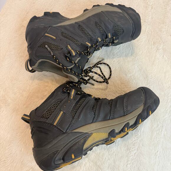 KEEN Utility Lansing Mid Waterproof Steel Toe Work Hiking Boots Women's 7.5 7.5W - Picture 7 of 9